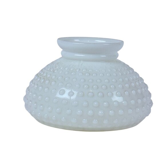 Milk Glass Hobnail Light Shade Replacement Vintage Lighting - Picture 1 of 8